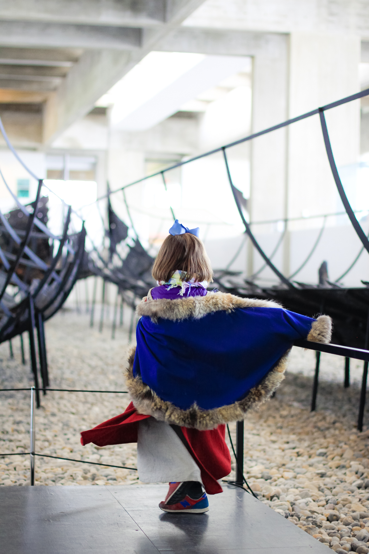 A visit to the Viking Ship Museum in Roskilde, Denmark is perfect for toddlers.