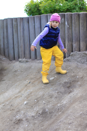 An awesome children's playground in Valby, outside of Copenhagen,  Denmark visited by this forest school toddler.