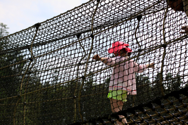 One of the coolest playgrounds for tots and kids alike at the Knuthenborg Safari Park in Denmark, an easy day trip from Copenhagen .