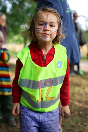 Toddlers in forest school get outside with their education and invite parents to join in on for Field Day in Denmark.