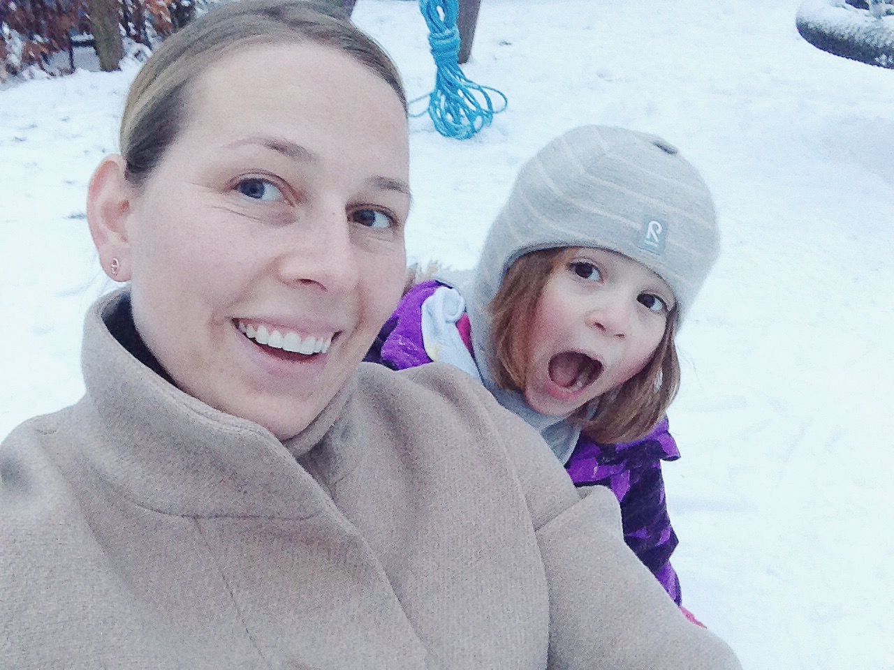 Snow in Copenhagen and Denmark doesn't mean that school is cancelled - it means that schools head outside! Out and about in the snow with my daughter's forest school.