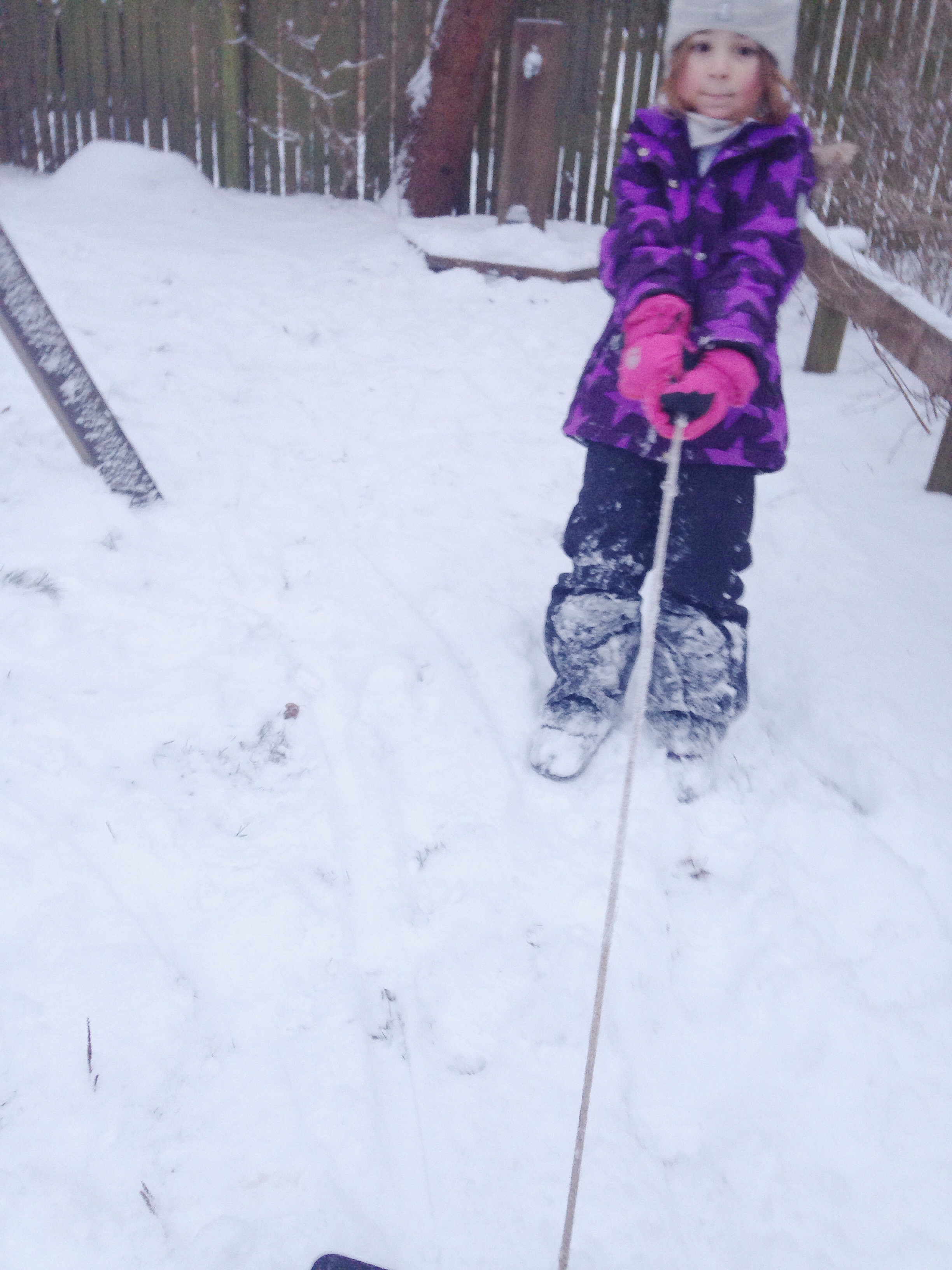 Snow in Copenhagen and Denmark doesn't mean that school is cancelled - it means that schools head outside! Out and about in the snow with my daughter's forest school.