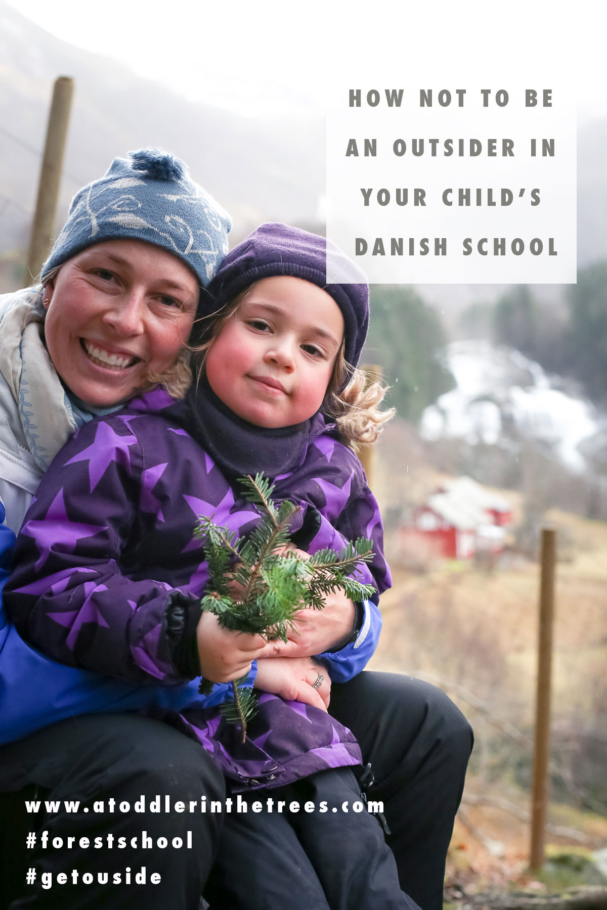 Tips and tricks from a fellow expat and forest school parent on how to stop being an outsider at your child's Danish school. 
