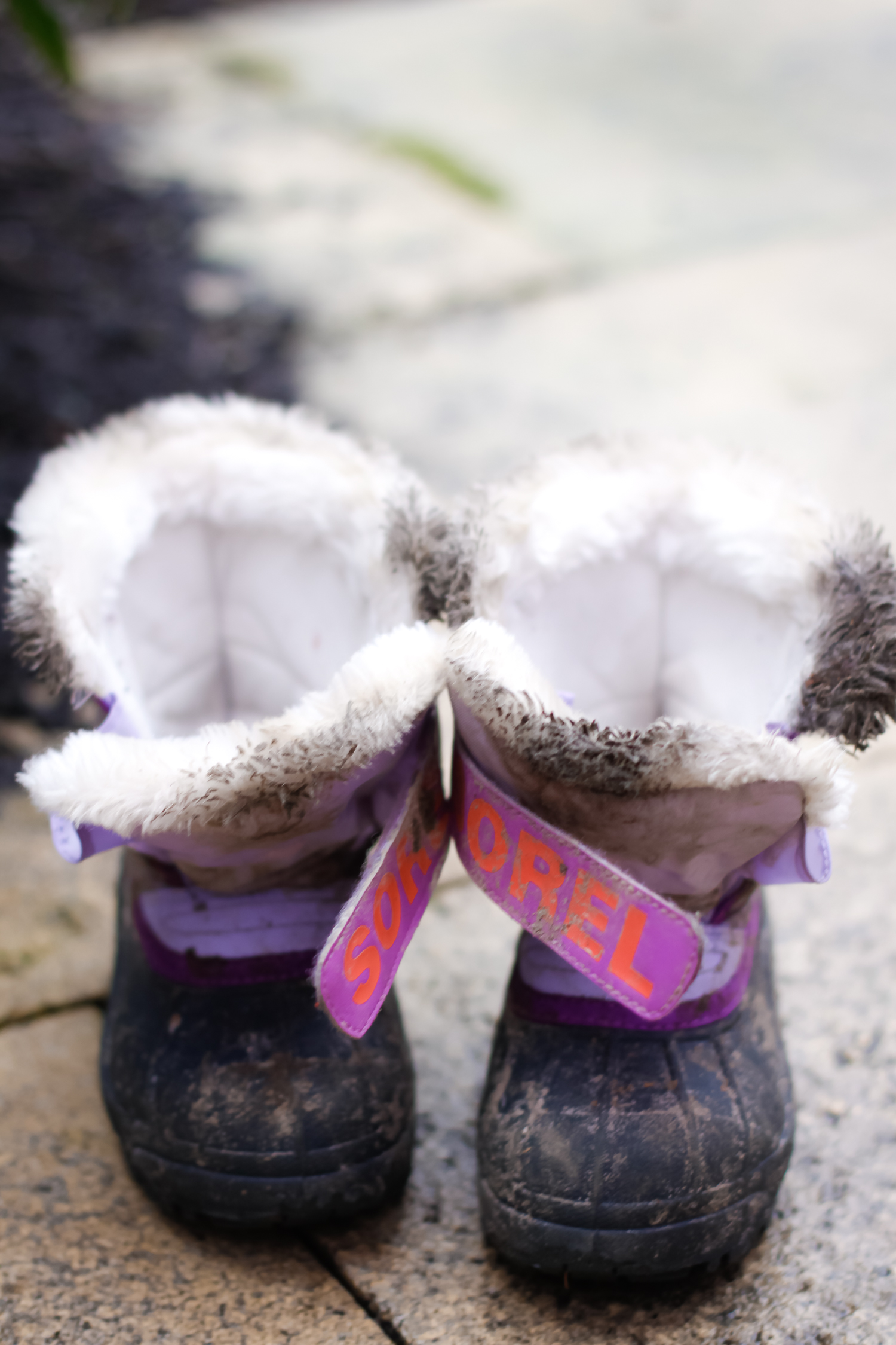 The two kinds of dirty that you come across when raising a child in forest school.