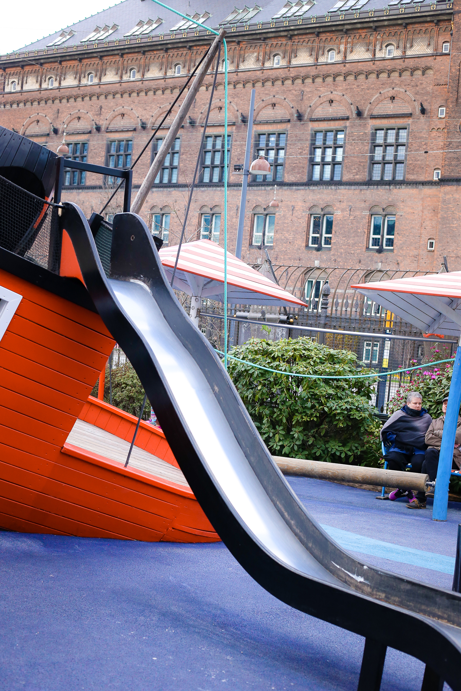 Don't miss out on taking your kids to the children's playground at Tivoli Gardens in Copenhagen, Denmark - it's full of surprises!