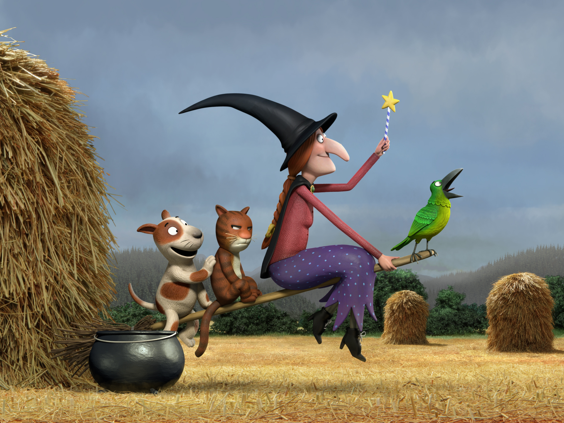 Room on the broom, by Julia Donaldson and Axel Scheffler. and now a movie by Magic Light Pictures, helps our third culture kids work through the question of where they fit in. 