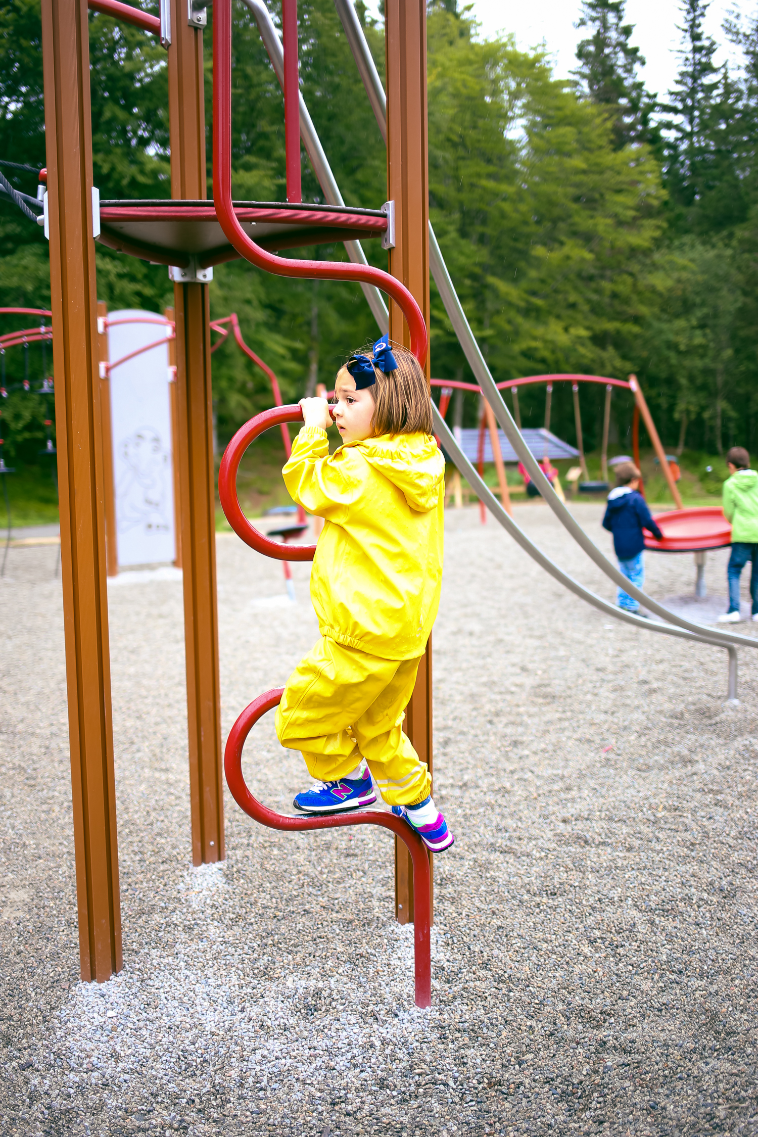 Exploring playgrounds, trolls, and a forest hike with toddlers and children in Bergen, Norway