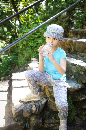 Hiking with Kids in El Yunque Rainforest in Puerto Rico.