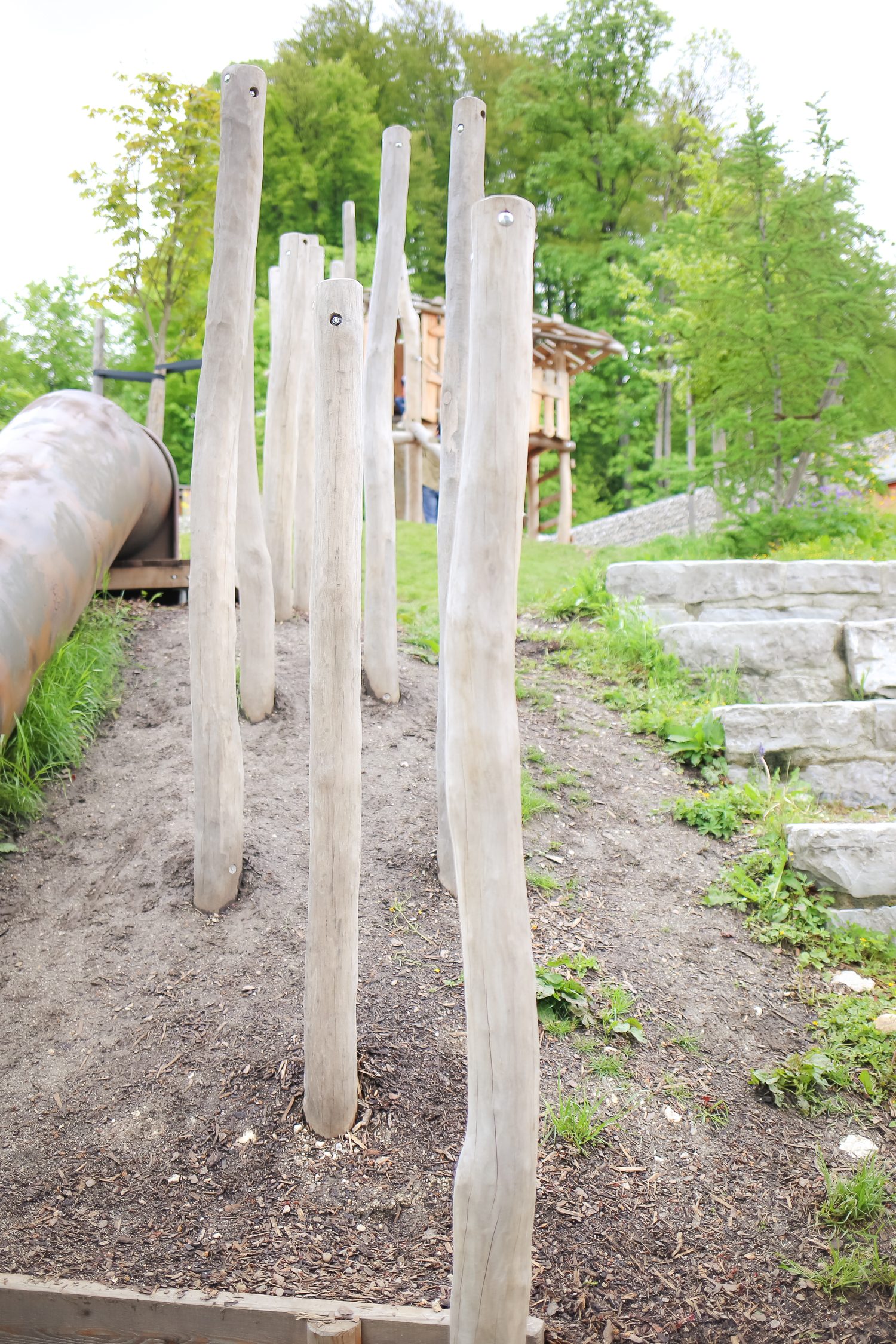 A nature-based playground and environmental center in the alps of Salzburg, Austria. 