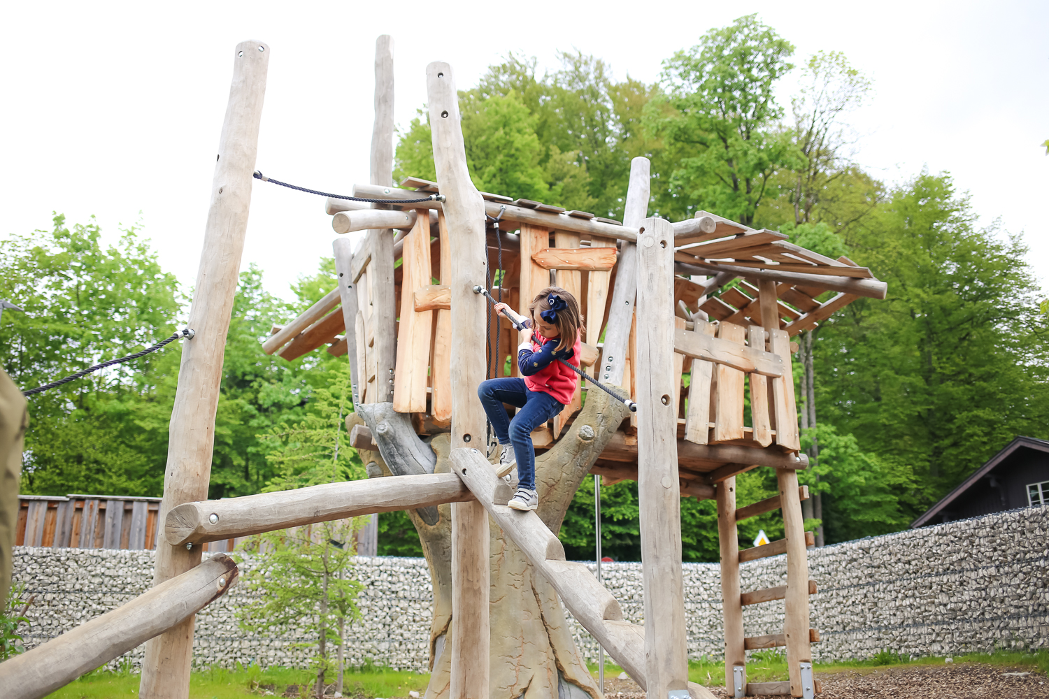 A nature-based playground and environmental center in the alps of Salzburg, Austria. 