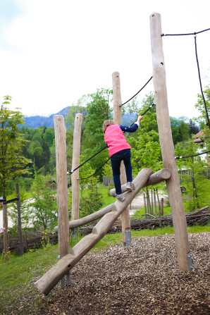 A nature-based playground and environmental center in the alps of Salzburg, Austria. 
