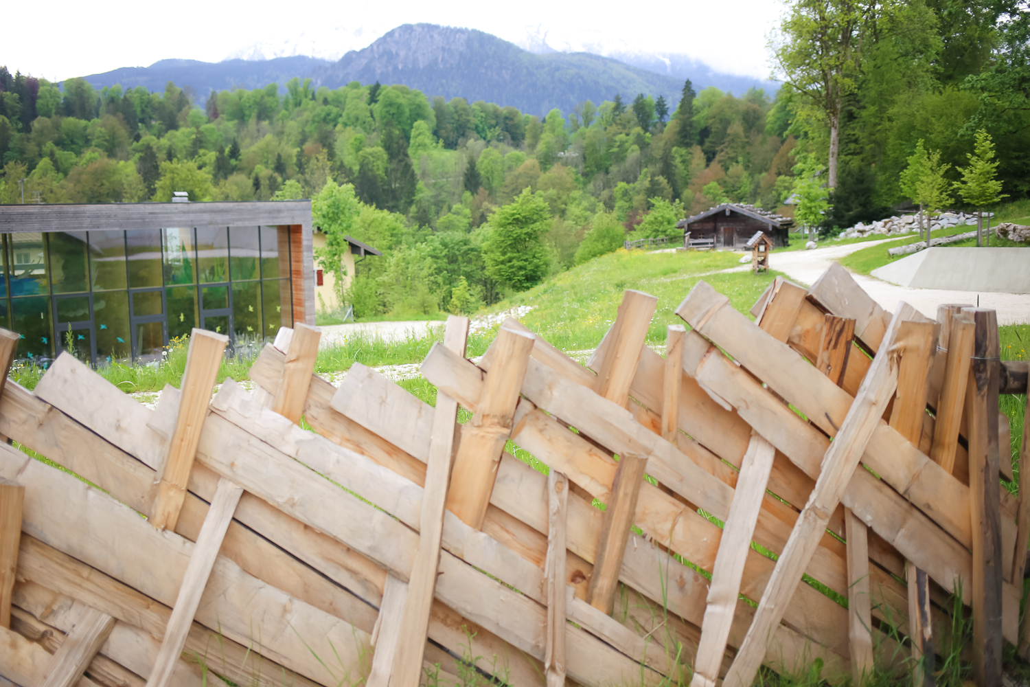 A nature-based playground and environmental center in the alps of Salzburg, Austria. 