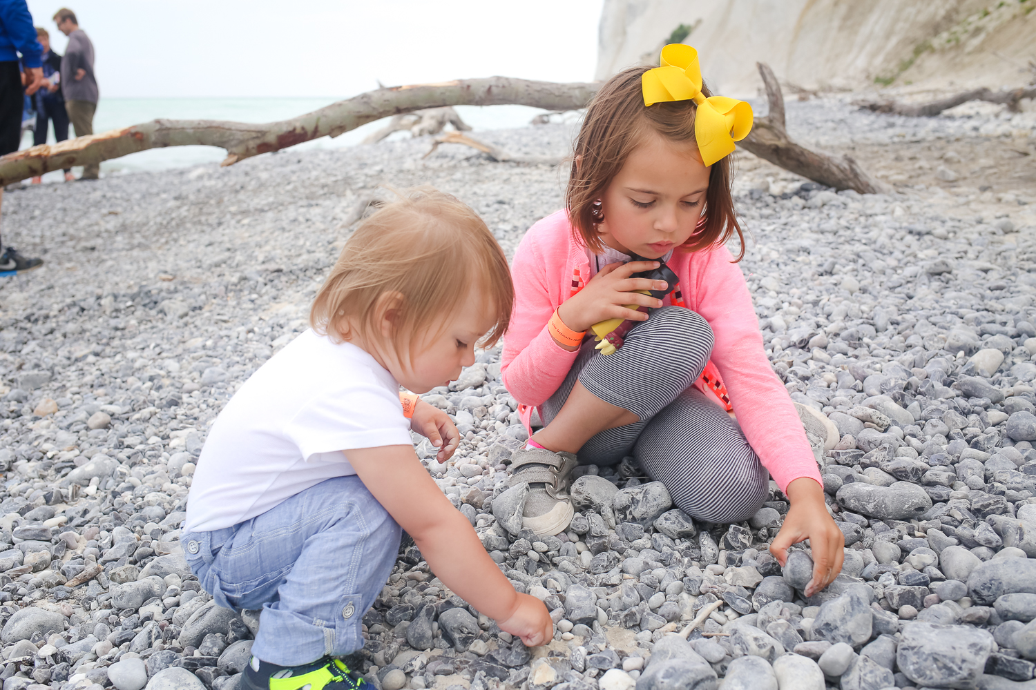 Day trip to Mon island from Copenhagen, Denmark.  Stop to visit the chalky cliffs and the wonderful nature center.