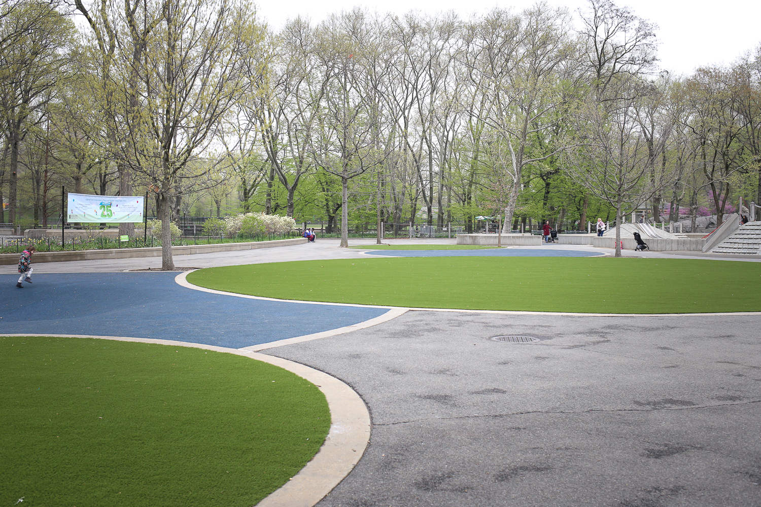 Play space and green space in the middle of New York City's Central Park!