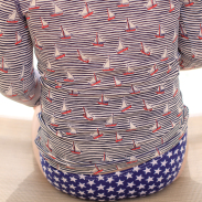 Stars and stripes from this toddler to celebrate July 4th.