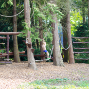 One of the coolest playgrounds for tots and kids alike at the Knuthenborg Safari Park in Denmark, an easy day trip from Copenhagen .