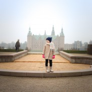 Visiting the Frederiksborg Castle in Hillerod, Denmark, home to the one of the Museum's of National History.