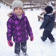 Snow in Copenhagen and Denmark doesn't mean that school is cancelled - it means that schools head outside! Out and about in the snow with my daughter's forest school.