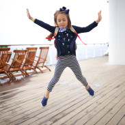 Children and adventures aboard the Queen Mary 2.